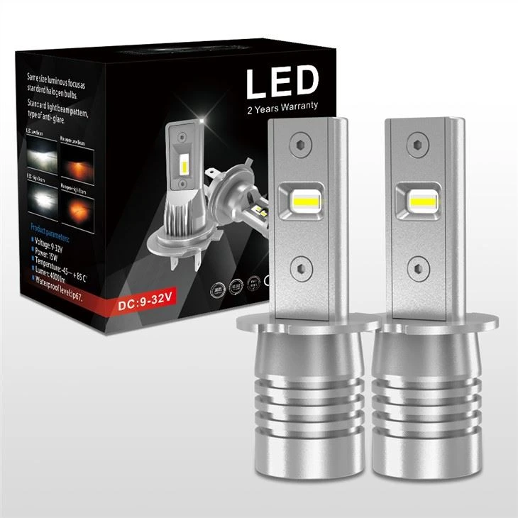 Bombetes automòbils H3 Model V10P Kit de fars LED de cotxe
