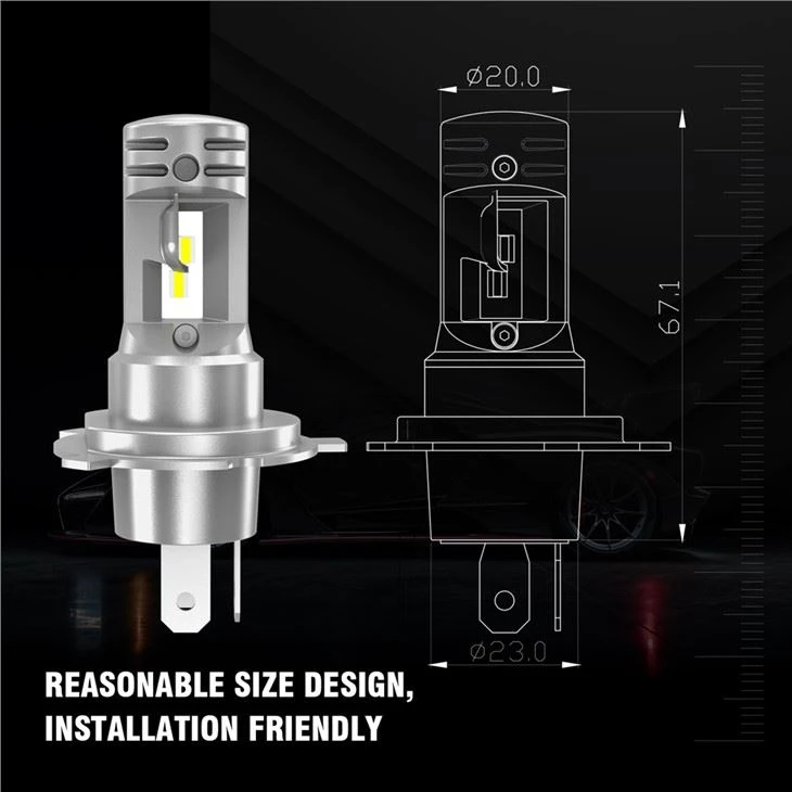 Samll Size LED Fog Light H4
