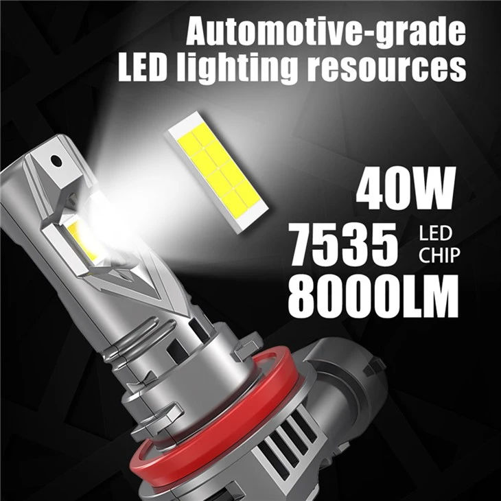 Direct Fit Car Motorcycle High Power LED Headlight Bulb H7 H18 9006